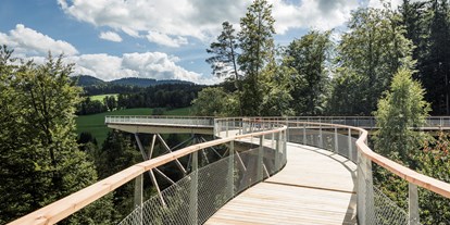 Ausflug mit Kindern - Weg: Erlebnisweg - Brülisau - Baumwipfelpfad Neckertal