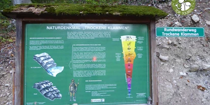 Ausflug mit Kindern - Themenschwerpunkt: Klettern - Kleinberg (Nußdorf am Haunsberg) - Trockene Klamm bei Elsbethen