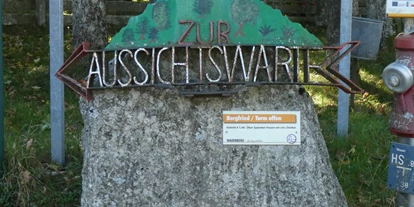 Ausflug mit Kindern - Ausflugsziel ist: eine kulturelle Einrichtung - Peilstein im Mühlviertel - Burgruine Waxenberg