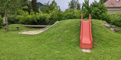 Ausflug mit Kindern - Schatten: halb schattig - Seebach (Spital am Pyhrn) - Spielplatz Laussa