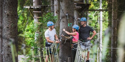 Ausflug mit Kindern - Ausflugsziel ist: ein Kletterpark - Neukirchen am Großvenediger - Grösster Hochseilpark Europas