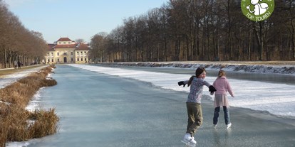 Ausflug mit Kindern - Alter der Kinder: 2 bis 4 Jahre - Oberschleißheim - Schloss-Winterrunde bei Oberschleißheim