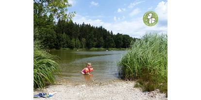 Trip with children - Themenschwerpunkt: Schwimmen - München - Weiherwege am Moor in Deining