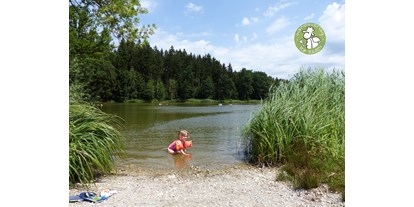 Ausflug mit Kindern - Themenschwerpunkt: Schwimmen - München - Weiherwege am Moor in Deining
