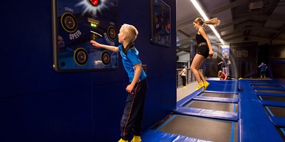 Ausflug mit Kindern - Ausflugsziel ist: ein Indoorspielplatz - Trampolinpark SprungFrei