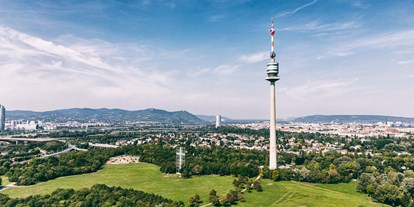 Ausflug mit Kindern - Wien Leopoldstadt - Donauturm im Donaupark - Donauturm Wien