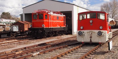 Ausflug mit Kindern - Ausflugsziel ist: ein Schaubetrieb - Kledering - Eisenbahnmuseum Schwechat