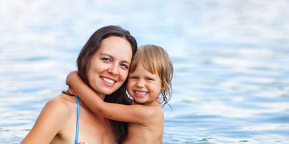 Trip with children - Themenschwerpunkt: Schwimmen - Tyrol - Symbolbild für Ausflugsziel Badesee Stimmersee. Keine korrekte oder ähnlich Darstellung! - Badesee Stimmersee