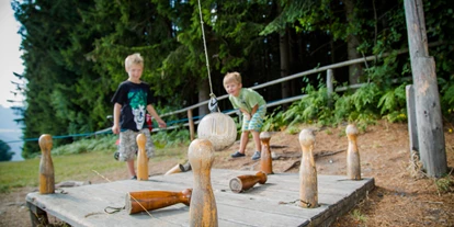 Ausflug mit Kindern - Kernhof - Kegelplatz - Wald der Sinne