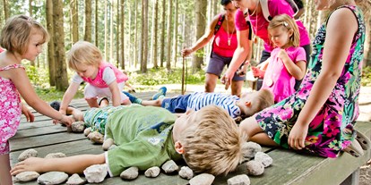 Ausflug mit Kindern - Themenschwerpunkt: Bewegung - Kirchberg am Wechsel - Wald der Sinne