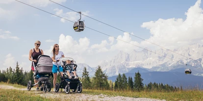 Ausflug mit Kindern - Öblarn - Kinderwagen Rundweg auf der Reiteralm - Reiteralm Bergbahnen -  Sommer-Seilbahn Preunegg Jet