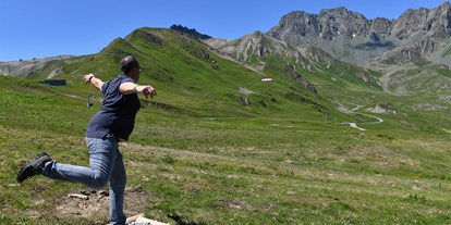 Ausflug mit Kindern - Graubünden - Discgolf Parcours Alptrider Sattel