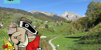 Ausflug mit Kindern - Themenschwerpunkt: Entdecken - PLZ 8765 (Schweiz) - Detektiv-Trail Wildhaus