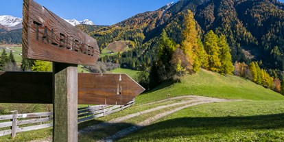 Ausflug mit Kindern - Umgebungsschwerpunkt: Berg - Sankt Lorenzen (Trentino-Südtirol) - Der Talblickweg