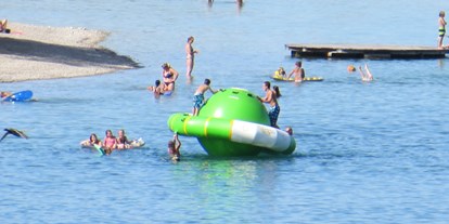 Ausflug mit Kindern - Ausflugsziel ist: ein Bad - Strandbad Mattsee