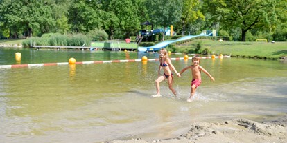 Ausflug mit Kindern - Themen in der Region: Genuss - Purkersdorf (Purkersdorf) - Das 5 Hektar große Aubad ist das ideale Ausflugsziel in Niederösterreich für Familien, Hobbysportler und Genießer.  - Tulln an der Donau