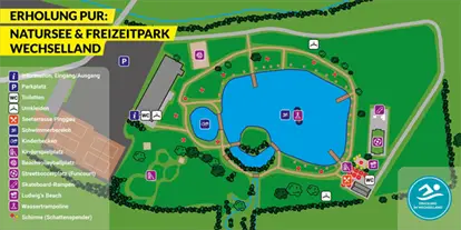 Ausflug mit Kindern - Parkmöglichkeiten - Markt Neuhodis - Natursee und Freizeitpark Wechselland