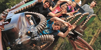 Ausflug mit Kindern - Freizeitpark: Erlebnispark - Traunreut - Achterbahn "Gipfelstürmer"  - Freizeitpark Ruhpolding