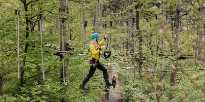 Ausflug mit Kindern - Ausflugsziel ist: ein Aussichtspunkt - Gänserndorf - Waldseilpark am  Kahlenberg