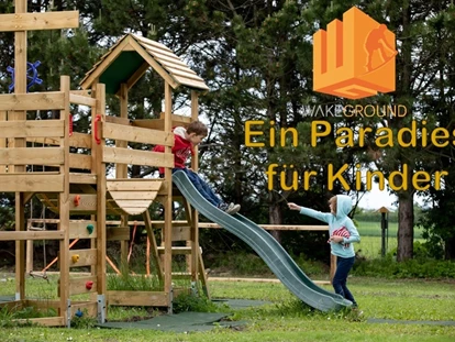 Trip with children - Ausflugsziel ist: eine Sportanlage - Austria - Kindergeburtstag am Wakeground