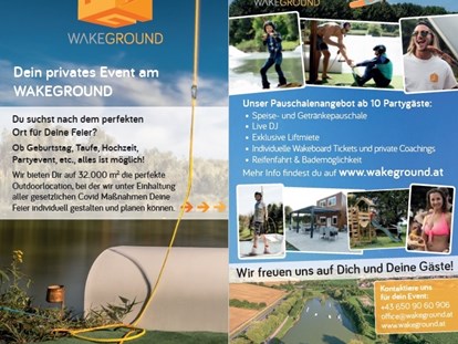 Ausflug mit Kindern - Kinderbetreuung - Österreich - Kindergeburtstag am Wakeground