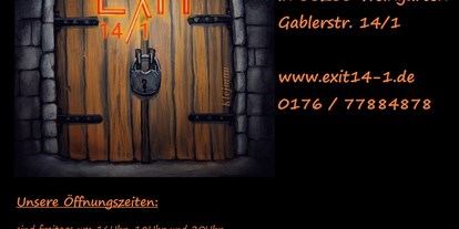 Ausflug mit Kindern - Themenschwerpunkt: Spielen - PLZ 88079 (Deutschland) - Exit 14/1 Escape Room