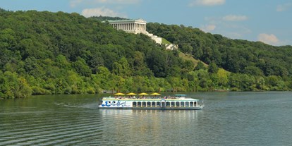 Ausflug mit Kindern - öffentliche Verkehrsmittel - Regensburg - Schifffahrt zur Walhalla