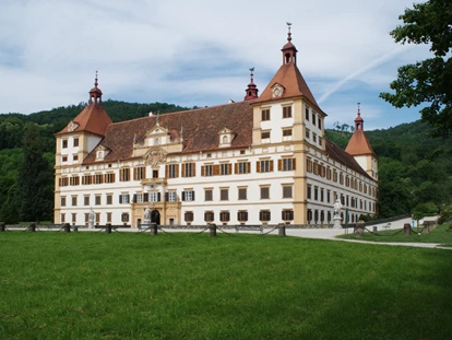 Ausflug mit Kindern - sehenswerter Ort: Schloss - Österreich - UNESCO Welterbe: Schloss Eggenberg, Prunkräume und Gärten 