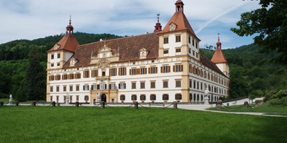 Ausflug mit Kindern - Themenschwerpunkt: Geschichte - PLZ 8102 (Österreich) - UNESCO Welterbe: Schloss Eggenberg, Prunkräume und Gärten 