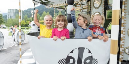 Ausflug mit Kindern - Kinderwagen: vollständig geeignet - Lans - Outdoor Abenteuer & Erlebniswelt für Kinder in den Swarovski Kristallwelten