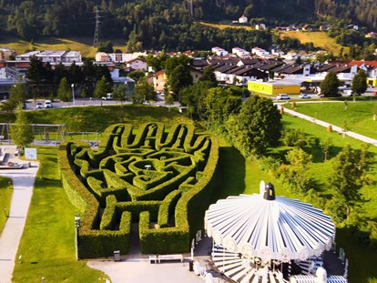 Ausflug mit Kindern - Ausflugsziel ist: ein Freizeitpark - Österreich - Outdoor Abenteuer & Erlebniswelt für Kinder in den Swarovski Kristallwelten