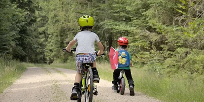 Trip with children - Themenschwerpunkt: Bewegung - Peilstein im Mühlviertel - Mit dem Fahrrad zum Moldaublick