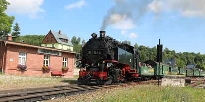 Trip with children - Bockau - Dampfzugfahrt mit der Fichtelbergbahn