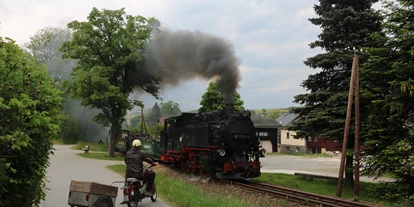 Trip with children - Drebach - Dampfzugfahrt mit der Fichtelbergbahn