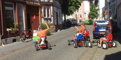 Ausflug mit Kindern - erreichbar mit: Fahrrad - Gießen - Pedkar - Phils Tretautoverleih