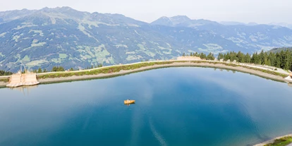 Trip with children - Freizeitpark: Wasserpark - Austria - Übersicht See - Fichtensee auf der Rosenalm