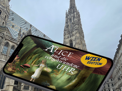 Ausflug mit Kindern - erreichbar mit: Fahrrad - Wien Döbling - Outdoor Escape - Alice und die verschwundene Uhr - Wien Edition