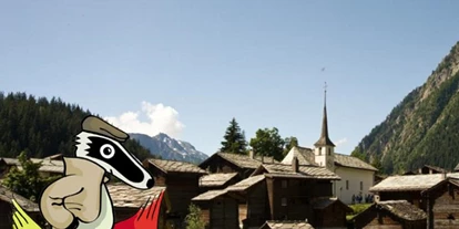 Ausflug mit Kindern - Veranstaltung: Schnitzeljagd - Schweiz - Detektiv-Trail Blatten