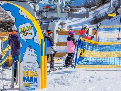 Ausflug mit Kindern - Ausflugsziel ist: ein Skigebiet - Wollis Kids Park an der Talstation