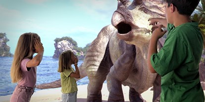Ausflug mit Kindern - Themenschwerpunkt: Dinosaurier - Sparbach (Hinterbrühl) - IMMERSIUM:WIEN - Jurassic The Immersive Experience