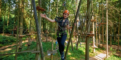 Ausflug mit Kindern - Freizeitpark: Vergnügungspark - Bayern - Waldseilgarten Oberreith