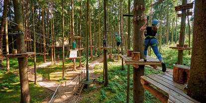 Ausflug mit Kindern - Dauer: halbtags - Traunreut - Waldseilgarten Oberreith