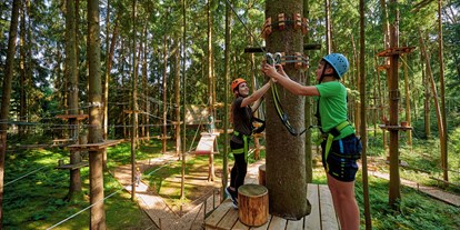 Ausflug mit Kindern - Themenschwerpunkt: Sport - Traunreut - Waldseilgarten Oberreith