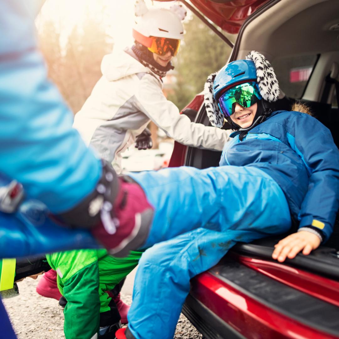 Destination - Symbolbild für ein Skigebiet - Skigebiet Saas-Almagell