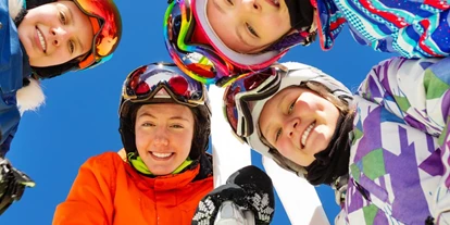 Trip with children - Witterung: Schnee - Frög - Symbolbild für ein Skigebiet - Skigebiet Kranjska Gora