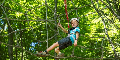 Trip with children - Themenschwerpunkt: Klettern - Upper Austria - Wald-Hochseil-Park "goruck"