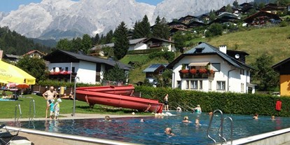 Ausflug mit Kindern - Ausflugsziel ist: ein Bad - Berchtesgaden - Freibad Mühlbach am Hochkönig