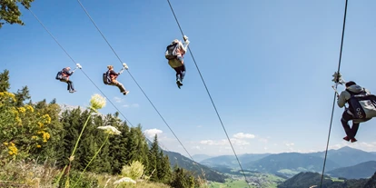 Trip with children - outdoor - Austria - Zipline Stoderzinken
