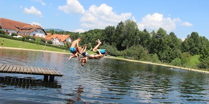 Ausflug mit Kindern - Alter der Kinder: 4 bis 6 Jahre - Waisenegg - Naturbadeteich Pöllau
