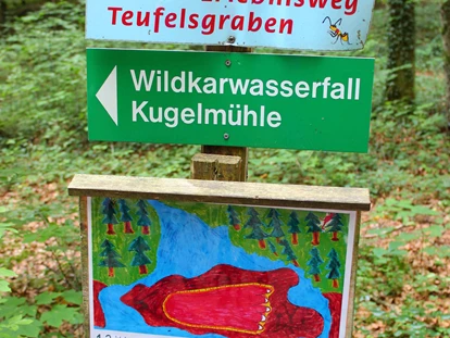 Ausflug mit Kindern - Witterung: Bewölkt - Kleinberg (Nußdorf am Haunsberg) - Teufelsgraben